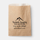Real Estate Marketing Custom Realtor Geschenktütchen (Vorderseite)