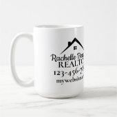 Real Estate Marketing Custom Realtor Kaffeetasse (Links)