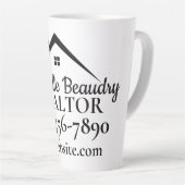 Real Estate Marketing Custom Realtor Milchtasse (Rechte Ecke)