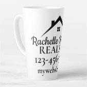 Real Estate Marketing Custom Realtor Milchtasse (Linke Ecke)