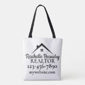 Real Estate Marketing Custom Realtor Tasche (Rückseite)