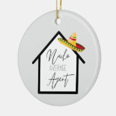 Real Estate Nacho Keramik Ornament (Links)