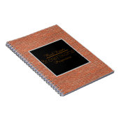 Real Estate Notebook | Brownstone Notizblock (Rechte Seite)