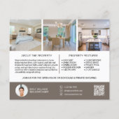 Real Estate Open House Invite Flyer (Hinten)