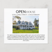 Real Estate Open House Targeting Postcards & Flyer (Vorne)