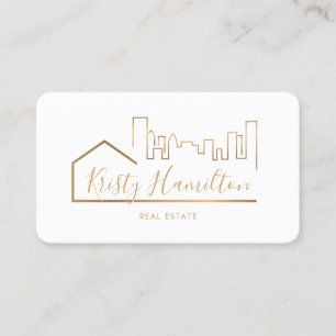 real estate professional realtor add photo QR code Visitenkarte