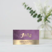 real estate professional realtor key add photo bus visitenkarte (Stehend Vorderseite)