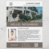 Real Estate Realtor Broker Marketing Flyer (Vorne)