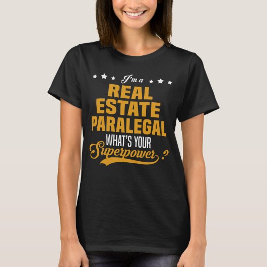 Real Estate T-Shirt (Vorderseite)