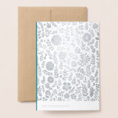 Real Foil Luxury Cards zum 30. Jubiläum Folienkarte (Rückseite mit Umschlag)