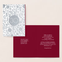 Real Foil Luxury Cards zum 30. Jubiläum