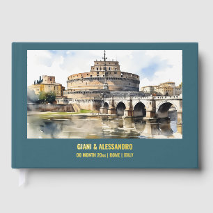 Real folie Castel Sant'Angelo Rom Hochzeit Italien Gästebuch