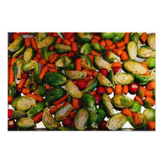 Real Food: Veggie Tray Fotodruck