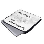 Real Fotografen Laptopschutzhülle (Vorne Knopf)