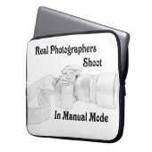 Real Fotografen Laptopschutzhülle (Vorderseite Links)