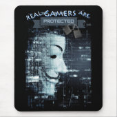 Real Gamers sind geschützt Mousepad (Vorne)