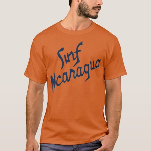 Real Genius - Surf Nicaragua T-Shirt (Vorderseite)