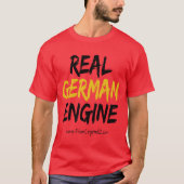 Real German Engine - World Tour T-Shirt (Vorderseite)