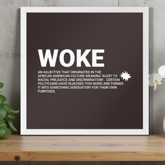 Real Geweckt Definition Poster