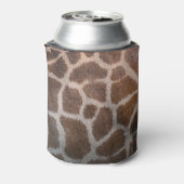 Real Giraffe Skin Fur Detail Dosenkühler (Kanne Rückseite)