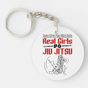 Real Girls Do Jiu Jitsu BJJ Jiujitsu Women Schlüsselanhänger
