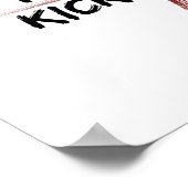 Real Girls Kick and Yell Poster (Ecke)