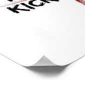Real Girls Kick and Yell Poster (Ecke)