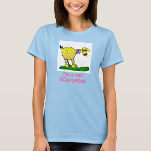 Real GOat Getter T Shirts für Frauen