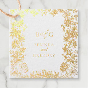 Real Gold Foil Paradies für Kletterhexen: Geschenkanhänger