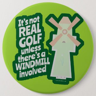 Real Golf hat eine Windmühle Button