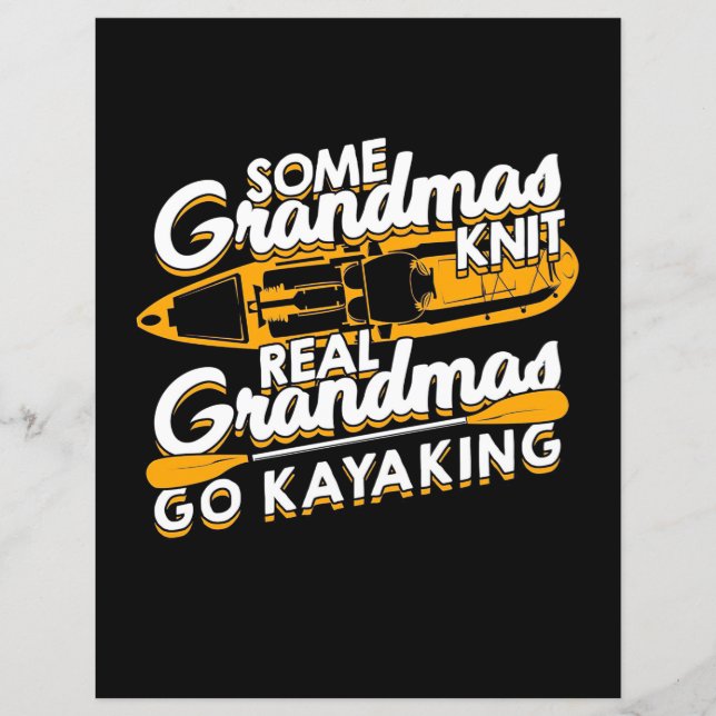 Real Grandmas Go Kayaking (Vorderseite)