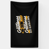 Real Grandmas Go Kayaking Banner (Vertikal)