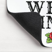 Real Grandmas Trak Tattoo Tattooed Großmutter Mousepad (Ecke)