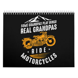 Real Grandpas Motorrad Geschenk für Biker Kalender