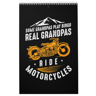 Real Grandpas Motorrad Geschenk für Biker Kalender