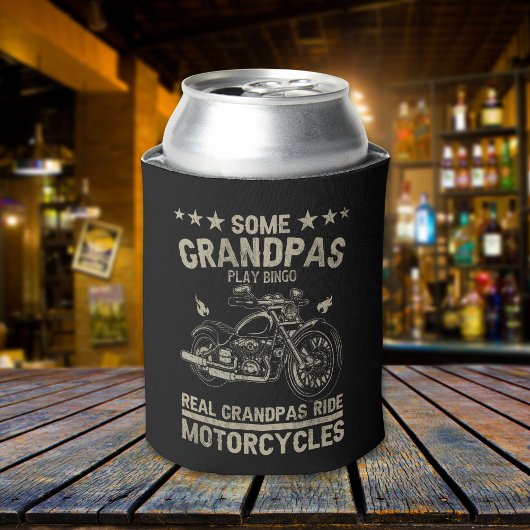 Real Grandpas Ride Motorcycle Biker Grandpa Dosenkühler