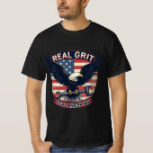 Real Grit, Real American T-Shirt (Vorderseite)