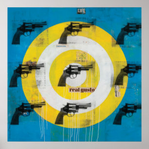 Real Gusto 44 Caliber Print Poster