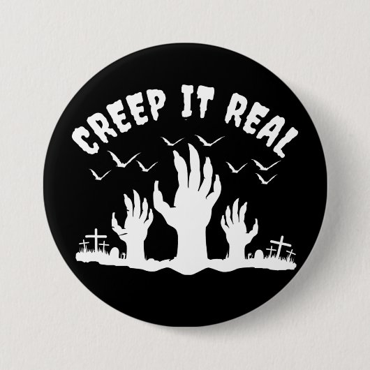 REAL HALLOWEEN GRAVEYARD COSTUME ERSTELLEN BUTTON (Vorderseite)