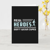 Real Heroes Paramedic Ambulance EMS EMT Funny Karte (Gelbe Blume)