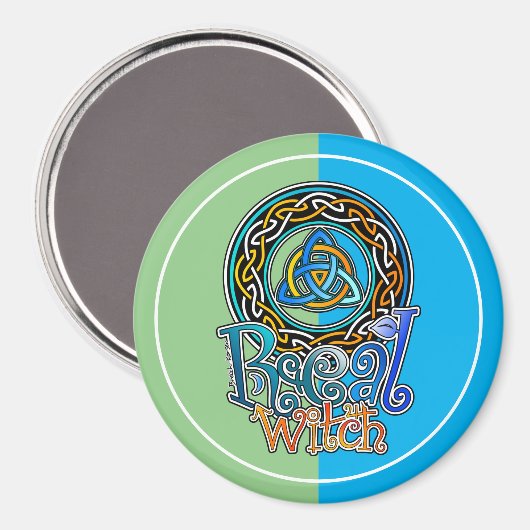 Real Hexe Magnet (Vorderseite/Rückseite)