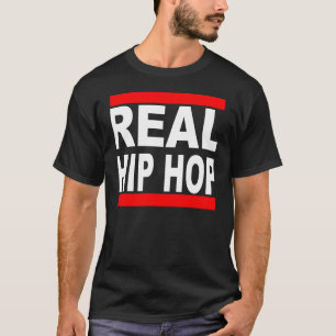 Real Hip Hop Black T-Shirt