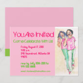 Real Hübsch Girls ]Invasion Einladung (Vorne/Hinten)