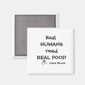 Real Humans Magnet (Vorderseite/Rückseite)