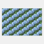 Real Hydrangea-Blume Geschenkpapier Set (Vorderseite 2)