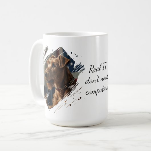 Real IT Kaffeetasse (Vorderseite Links)
