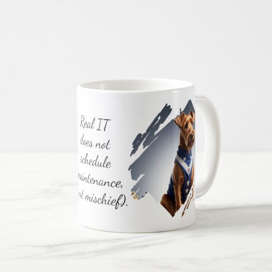 Real IT Kaffeetasse (VorderseiteRechts)