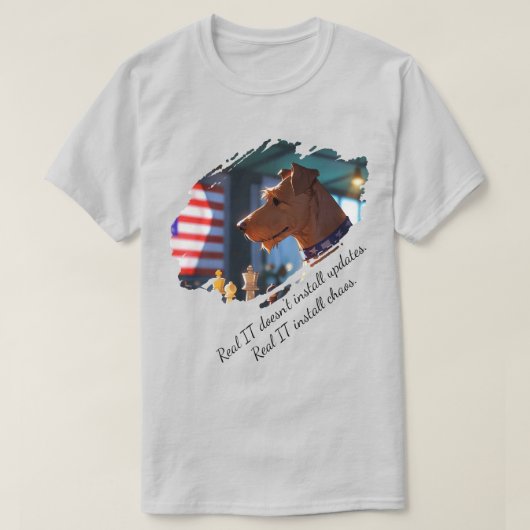 Real IT T-Shirt (Design vorne)