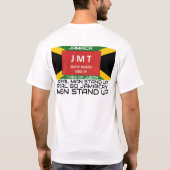 REAL JAMAICA Men's Basic T - Shirt (Rückseite)