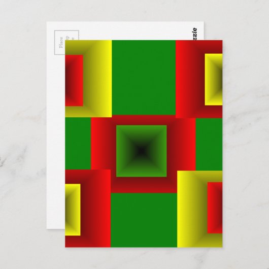 REAL JAMAICA POSTKARTE (Vorne/Hinten)